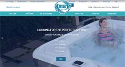 Desktop Screenshot of luxurypoolandspa.com